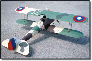 Balsa 1/4 Scale Nieuport 28.C-1 Biplane KIT