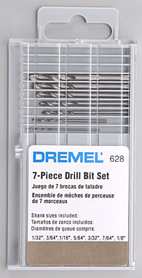 Dremel 7-Piece Drill Bit Set
