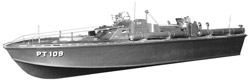 Dumas PT-109 Fiberglass Hull 48in.