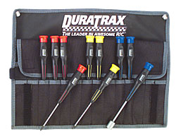 DuraTrax Precision Car Tool Set SAE w/Pouch (10)