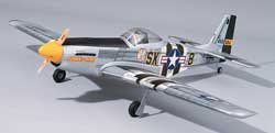 Great Planes P-51D Mustang 40 ARF .40-.50,57in.