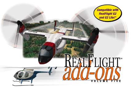 Great Planes RealFlight Add-Ons Volume Five For G2 or G2 Lite