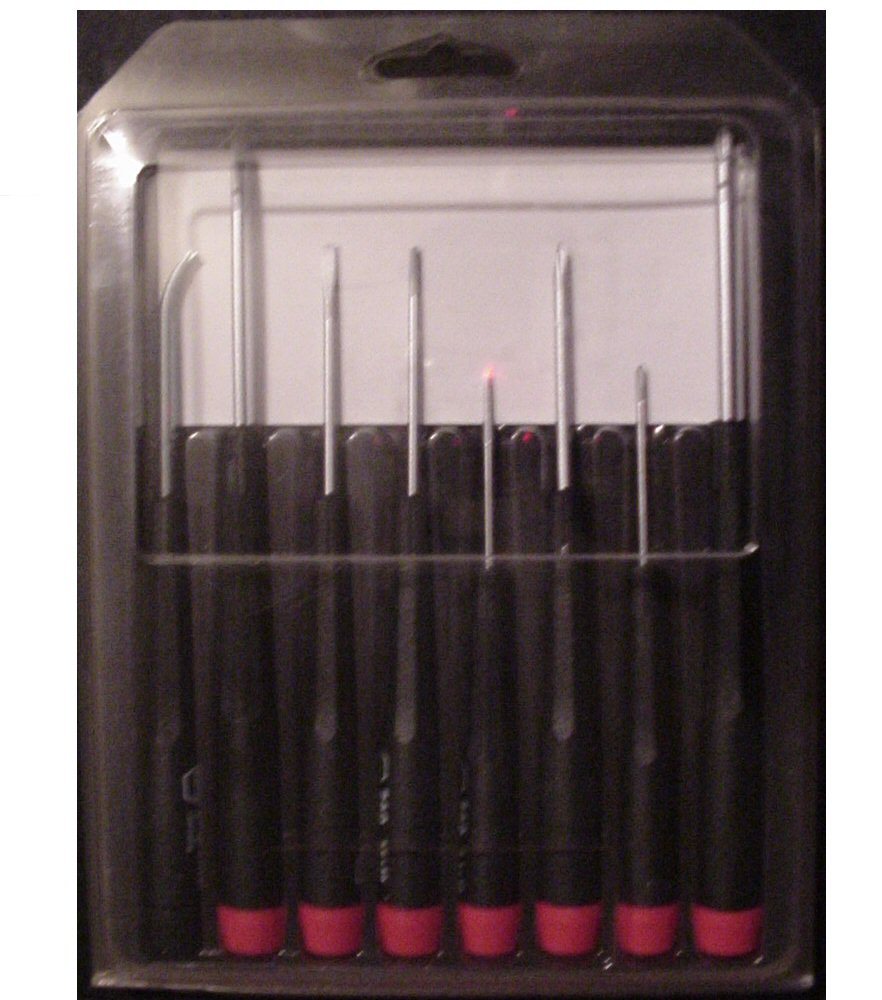 Wiha Slotted/Phillips Screwdriver Set 8pc with Chip Lifter
