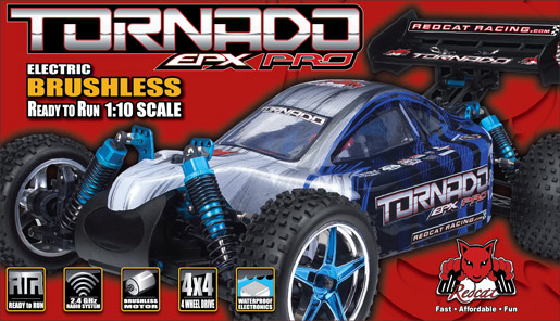 redcat racing brushless electric tornado epx pro buggy